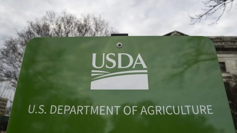 U.S. Department of Agriculture building sign